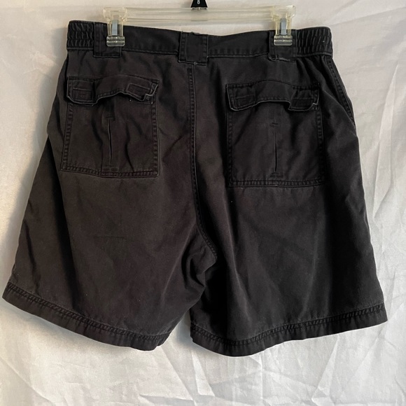 EUC Men’s Black Shorts, 36” W no name brand - Picture 2 of 4